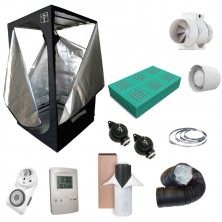 Kit Growbox completo 100x100x200 con Phytolite GX-300 Full Cycle - Vegetativa e Fioritura (A)